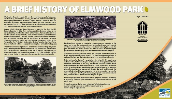 History of Elmwood